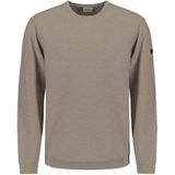 No Excess - Trui - Donkerbeige - Knitwear - Ronde Hals - Lange Mouw