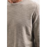 Jersey hemd in melange kleur