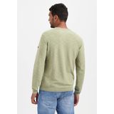 No Excess - Shirt - Pastelgroen - Kwartmouw - Normale Pasvorm