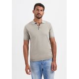 No Excess - Trui - Taupe - Knitwear - Polokraag