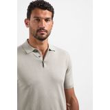 No Excess - Trui - Taupe - Knitwear - Polokraag