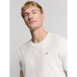No Excess - T-shirt - Wit - Crewneck - Solid Basic