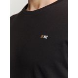 No Excess T-shirt crewneck solid basic black