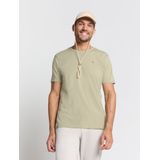 No Excess - Shirt - Pastelgroen - Jersey - Kwartmouw