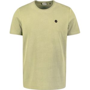 No Excess - Shirt - Pastelgroen - Kwartmouw - Normale Pasvorm