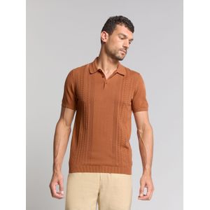 Poloshirt - Jacquard - Korte Mouwen