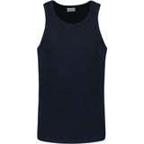No Excess - Singlet - Donkerblauw - Ribbelkatoen