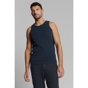 No Excess - Singlet - Donkerblauw - Ribbelkatoen