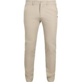 No Excess Chino - 4-Way Stretch - Beige - Regular-Fit