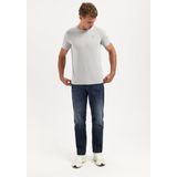 No Excess - T-shirt - Grey Melange - Crewneck - Solid Basic