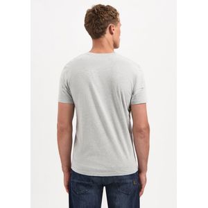 No Excess - T-shirt - Grey Melange - Crewneck - Solid Basic