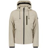 Softshell Jacket - Afritsbare Capuchon - Winddicht - Waterafstotend - Ademend