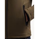 Softshell Jacket - Met Afritsbare Capuchon - Winddicht - Waterafstotend - Ademend