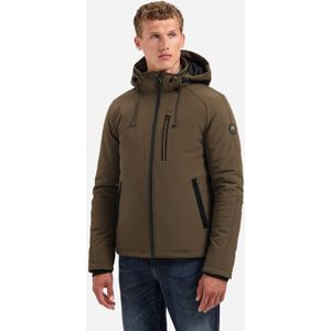 Softshell Jacket - Met Afritsbare Capuchon - Winddicht - Waterafstotend - Ademend