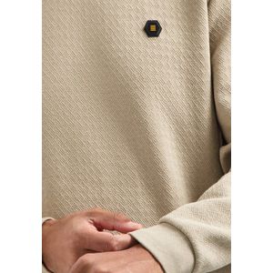 Ronde Hals Reliëfsweater