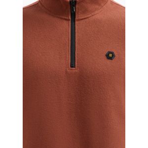 Sweater - Halve Rits - Zachte Ribkwaliteit