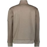 No Excess - Sweater - Beige - Regular Fit - Lange Mouwen - Opstaande Kraag