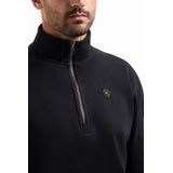 No Excess - Sweater - Zwart - Regular Fit - Lange Mouwen