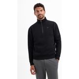 No Excess - Sweater - Zwart - Regular Fit - Lange Mouwen