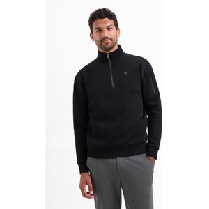 No Excess - Sweater - Zwart - Regular Fit - Lange Mouwen