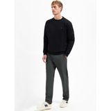 Sweater - Ronde Hals - Met Mouwrits