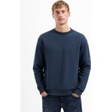 No Excess - Sweater - Donkerblauw - Relaxed Fit - Lange Mouwen