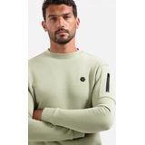 Sweater - Ronde Hals - Met Mouwrits