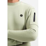 Sweater - Ronde Hals - Met Mouwrits