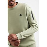 Sweater - Ronde Hals - Met Mouwrits