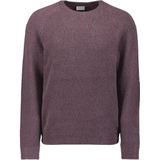 No Excess - Pullover Crewneck Soft Wool Blend - Bordeauxrood - Vesten