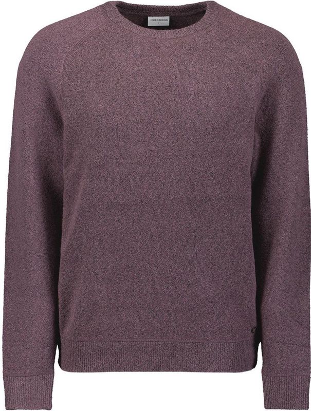 No Excess - Pullover Crewneck Soft Wool Blend - Bordeauxrood - Vesten