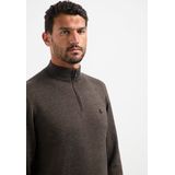 Schipperstruien - Melange Trui - Halve Rits