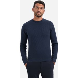 Trui - Ronde Hals - Diagonaal Breipatroon