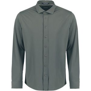No Excess - Overhemd - Olijfgroen - 29410885