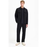 No Excess - Sedoc - Overhemd - Zwart - Volledige Rits - Stretch