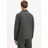 No Excess - Overshirt - Groen - Sedoc Dessin - Volledige Rits - Stretch