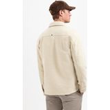 No Excess - Overshirt - Ecru - Regular Pasvorm - Lange Mouwen - 100% Polyester Bouclé