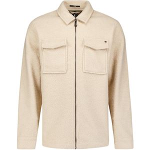 No Excess - Overshirt - Ecru - Regular Pasvorm - Lange Mouwen