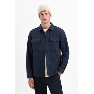 No Excess - Overshirt - Melange - Langemouw - Nacht