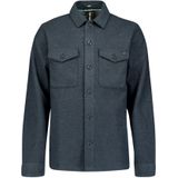 No Excess - Overshirt - Melange - Langemouw - Nacht