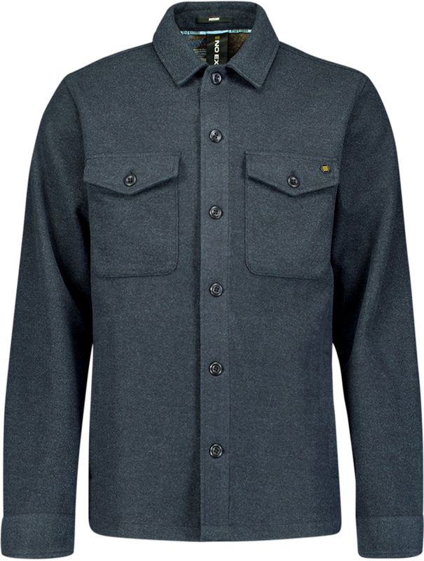 No Excess - Overshirt - Melange - Langemouw - Nacht