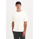 No Excess - T-Shirt Crewneck Solid Heavy Interlock - Offwhite