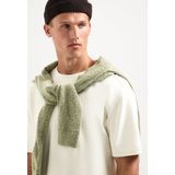 No Excess - T-Shirt Crewneck Solid Heavy Interlock - Offwhite