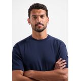 No Excess - T-Shirt Crewneck Solid Heavy Interlock - Nacht