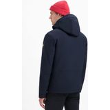 No Excess - Functionele Jas - Donkerblauw - Softshell - Gevoerde Zoom