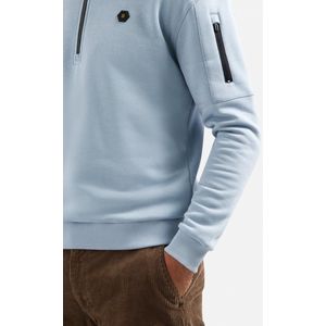 No Excess - Half Zip - Blauw - Trui - 29130851/138