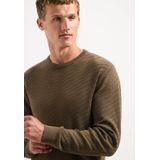 Trui - Ronde Hals - Diagonaal Breipatroon