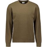 Trui - Ronde Hals - Diagonaal Breipatroon