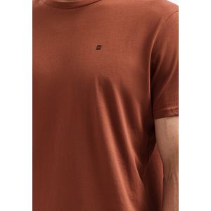 No Excess T-shirt crewneck solid basic terra