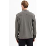 No Excess - Overshirt - Bruin - Gebreid - Regular Fit - Lange Mouwen